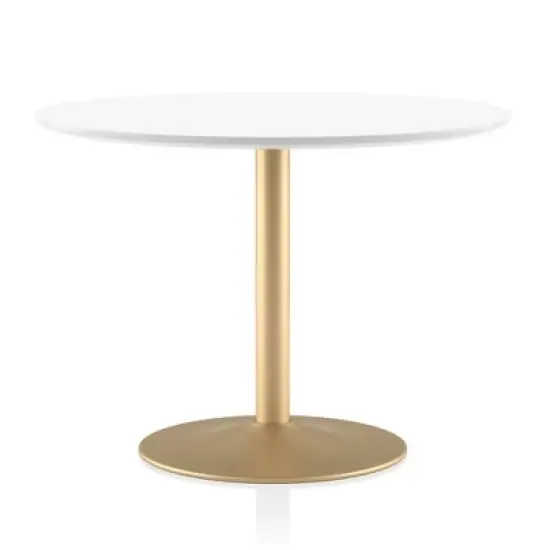 Koldfield Steel Base Round Dining Table - HOMES: Inside + Out image {6}