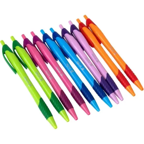 Enday Pens Bulk (75 Pack), Retractable Ball Point Pens Black Ink, Medium Point (1.0mm), Comfortable Grip, Smooth Writing Pens for School & Office image {1}