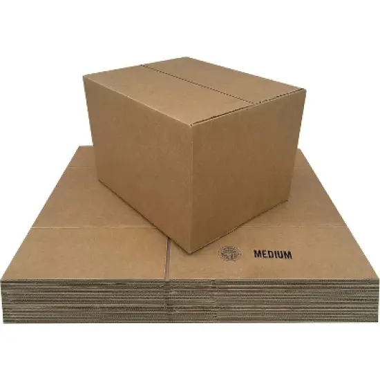 UBMOVE Medium Moving Boxes 18" x 14" x 12" image {5}