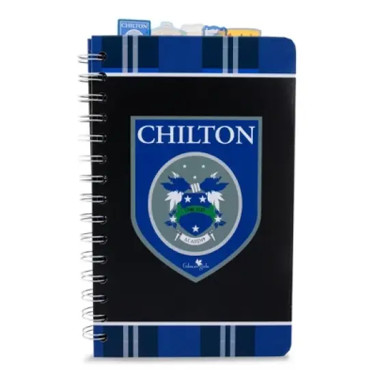 Silver Buffalo Gilmore Girls Chilton Academy 5-Tab Spiral Notebook With 75 Sheets | 5 x 8 Inch image {9}