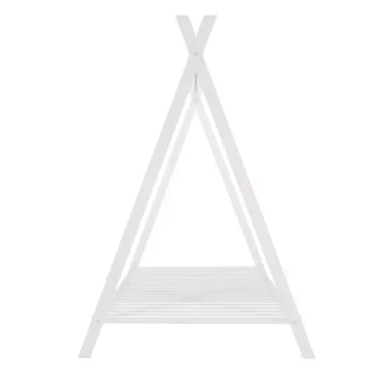 Metal Floor Play House Bed with Slat Tent Bed Frame-ModernLuxe image {7}