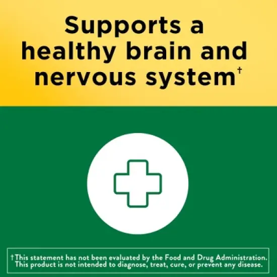 Nature Made Super Vitamin B Complex with Folic Acid + Vitamin C for Immune Support Tablets - 140ct image {4}