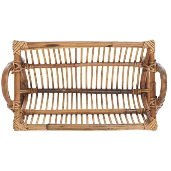 Jove Newspaper Rack - Natural - Safavieh image {4}