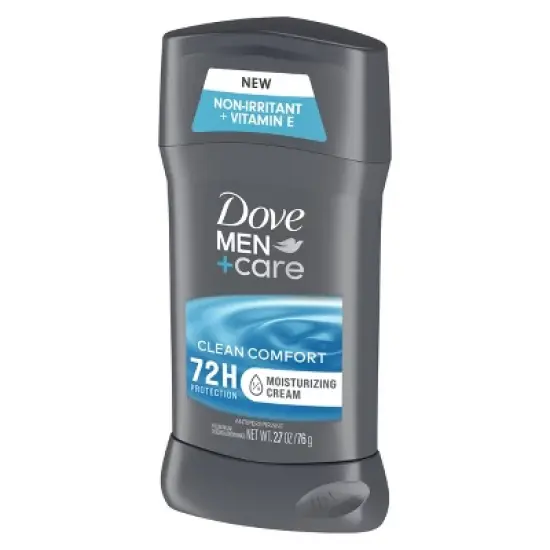 Dove Men+Care 72-Hour Antiperspirant & Deodorant Stick - Clean Comfort - 2.7oz image {4}