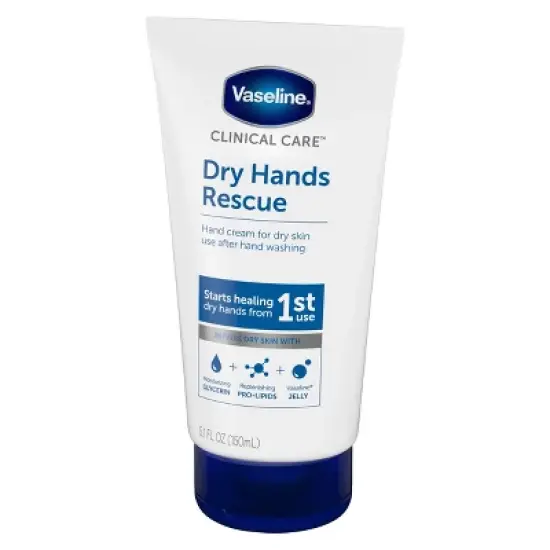Vaseline Dry Hands Rescue Hand Lotion Unscented - 5.1 fl oz image {3}