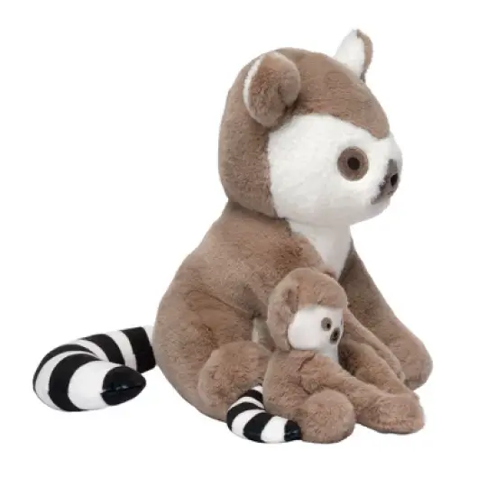 Lambs & Ivy Enchanted Safari Plush Stuffed Animal Lemurs/Monkeys- Koko & Kaylee image {2}