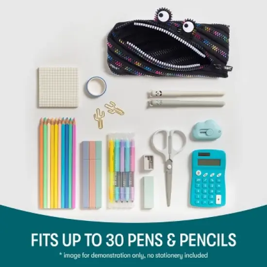 ZIPIT Monster Pencil Case, Pencil Pouch for Kids image {6}