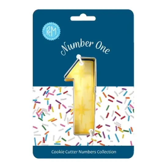 R&M International Number 1 Cookie Cutter image {1}