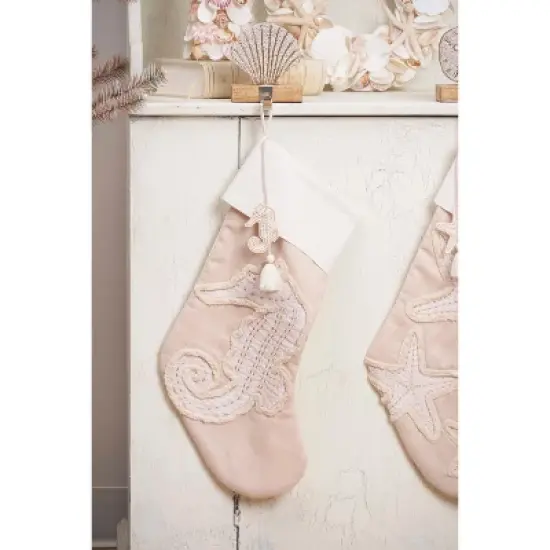 C&F Home Gold Coast Seahorse Stocking image {2}