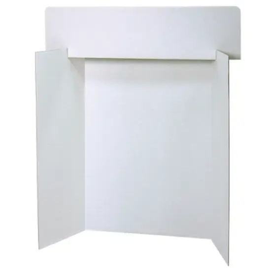 Pacon&reg; Presentation Board Headers, White, 36" x 9.5", Pack of 12 Boards image {2}