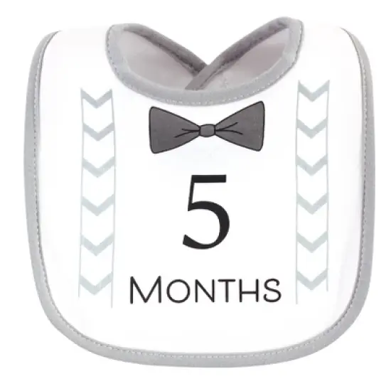 Hudson Baby Infant Boy Cotton Bibs 12pk, Brand New, One Size image {5}