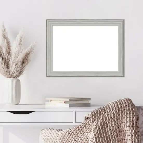 Amanti Art Bel Volto Silver Framed Dry Erase Magnetic Board image {8}