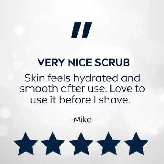 NIVEA Men Maximum Hydration Deep Cleaning Face Scrub with Aloe Vera - 4.4oz image {10}