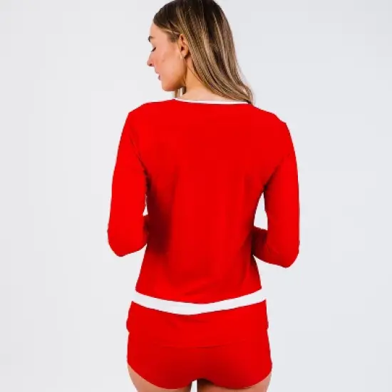 Calypsa Womens Yippee Rash Guard image {1}