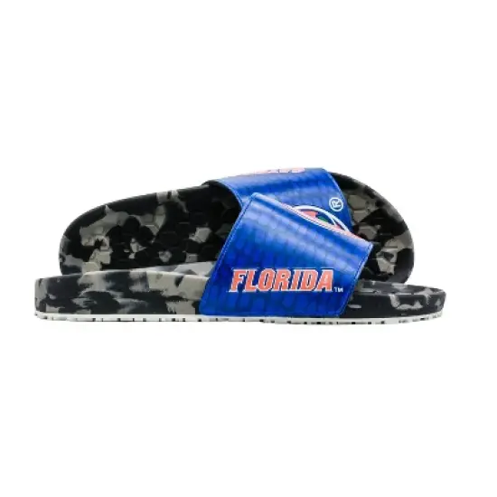 NCAA Florida Gators Slydr Pro Black Sandals - Blue M15/W17 image {1}