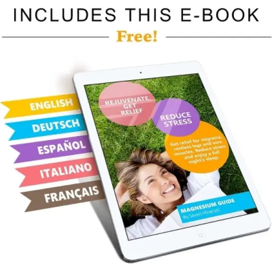 Seven Minerals Pure Magnesium Oil Spray - Big 12 fl oz (Lasts 9 Months) - USP Grade No Unhealthy Trace Minerals - from Ancient Permian Seabed in USA image {4}