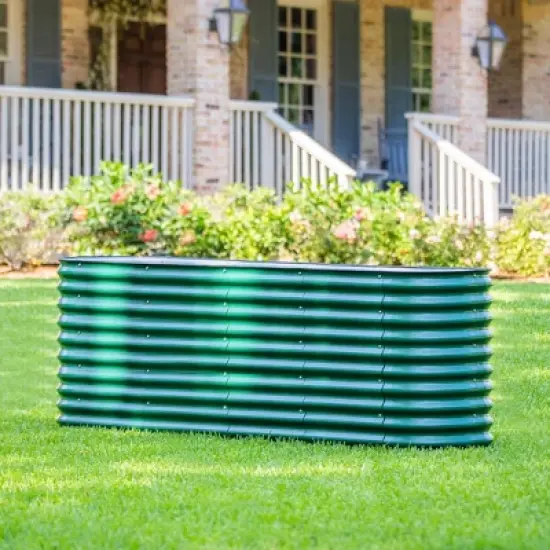 Vego Garden 9-in-1 Modular Rectangular Metal Outdoor Raised Garden Bed 42"x78"x32" image {1}