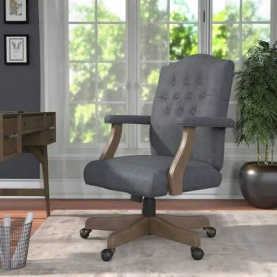 Executive Chair Gray - Boss Office Products image {1}