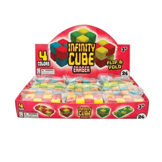 Geddes Infinity Cube Eraser - 24 per display image {2}