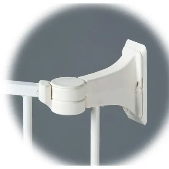 Command Pet Products PG5300 Heavy Duty Steel Custom Fit Gate for Restricting Pet Access to Hallways, Staircases, & Room Entrances, 84 Inches, White image {2}