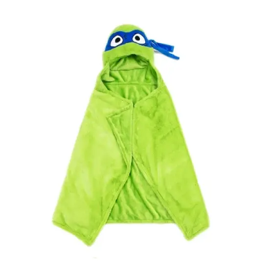 Teenage Mutant Ninja Turtles Hooded Kids' Blanket Leonardo image {6}