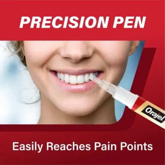 Orajel Tooth & Gum Pain Relief Pen Gel - 0.07oz image {5}