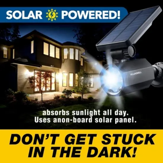 Bell + Howell Bionic Spotlight Deluxe Solar Powered Motion Activated Outdoor Security Light image {3}