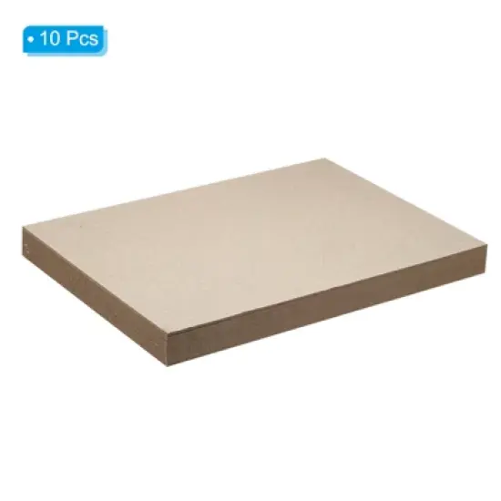 Unique Bargains Thick Book Binding Cover Chipboard Sheets 20 Pcs image {2}