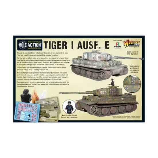 Tiger I Ausf. E (2nd Edition) Miniatures Box Set image {1}