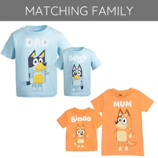 Bluey Matching Family T-Shirt image {4}