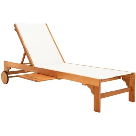 Ralden Sunlounger - Outdoor - PAT7070 - Natural/Beige -Safavieh image {4}