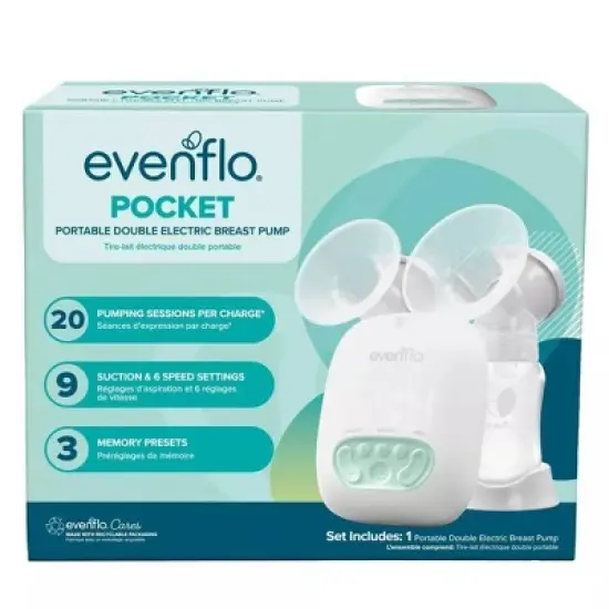 Evenflo Pocket Double Electric Portable Breast Pump image {7}