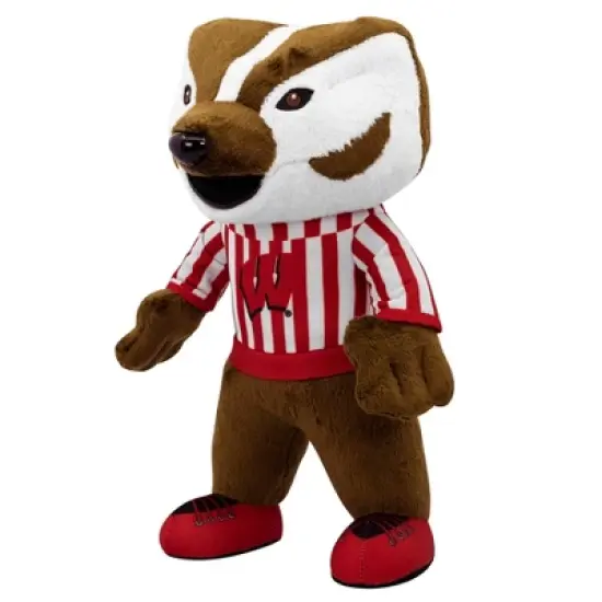 Bleacher Creatures University of Wisconsin Mascot Bucky Badger 10" Plush Figure image {1}