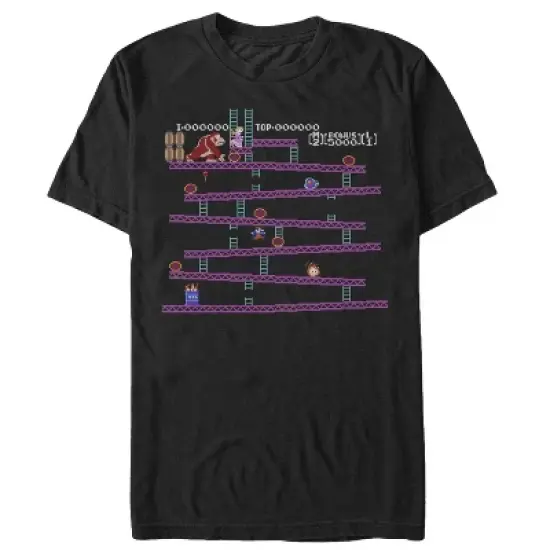 Men's Nintendo Original Donkey Kong T-Shirt image {4}
