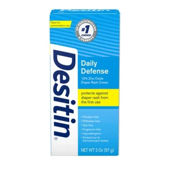 Desitin Rapid Relief Creamy Diaper Rash Ointment - 2oz image {9}