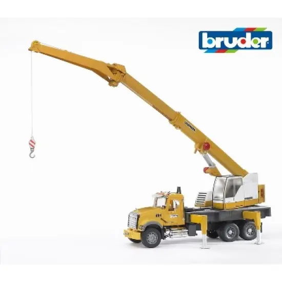 Bruder MACK Granite Liebherr Crane Truck image {2}