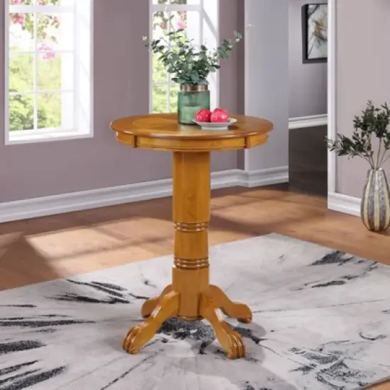 42" Florence Bar Height Table Fruitwood Brown - Boraam image {4}