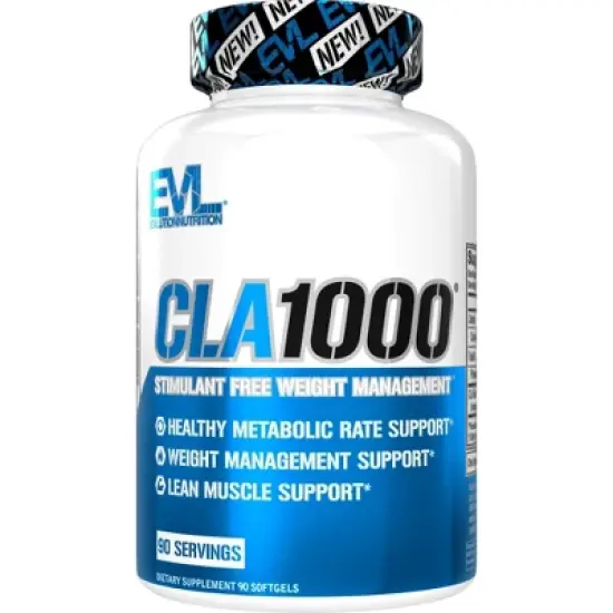 Evlution Nutrition CLA1000 - Conjugated Linoleic Acid - Stim Free Weight Management image {5}