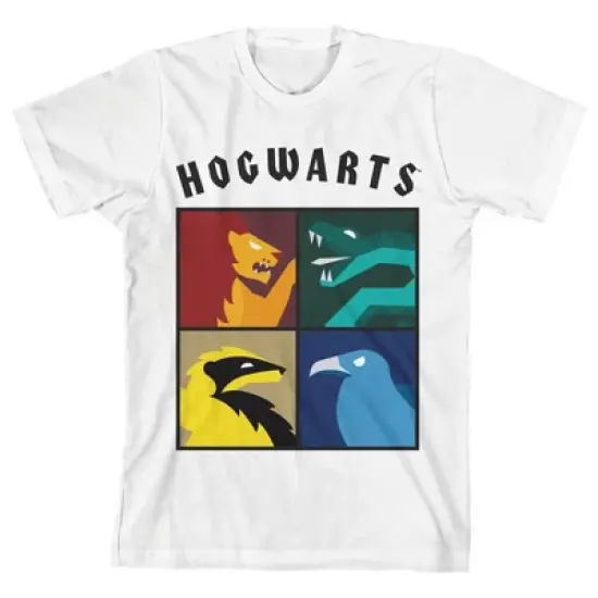 Harry Potter Mascot Art White T-shirt Toddler Boy to Youth Boy image {4}