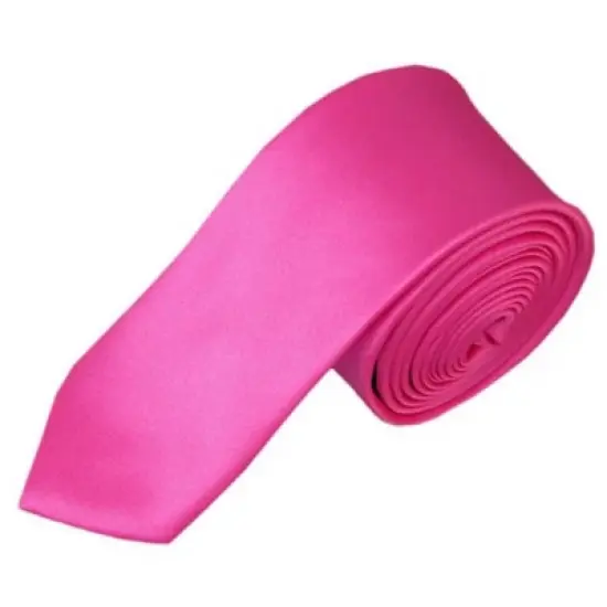Men's Solid Color Skinny 2 Inch Wide And 57 Inch Long Neckties image {8}