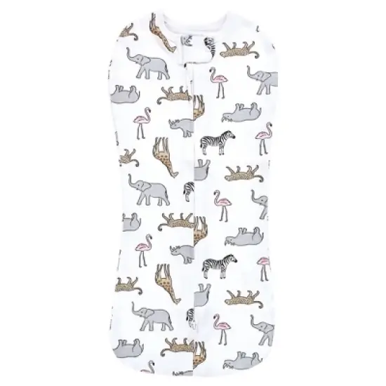 Hudson Baby Sleep Pod, Modern Pink Safari, 0-2 Months image {3}