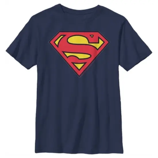 Boy's Superman Classic Logo T-Shirt image {4}