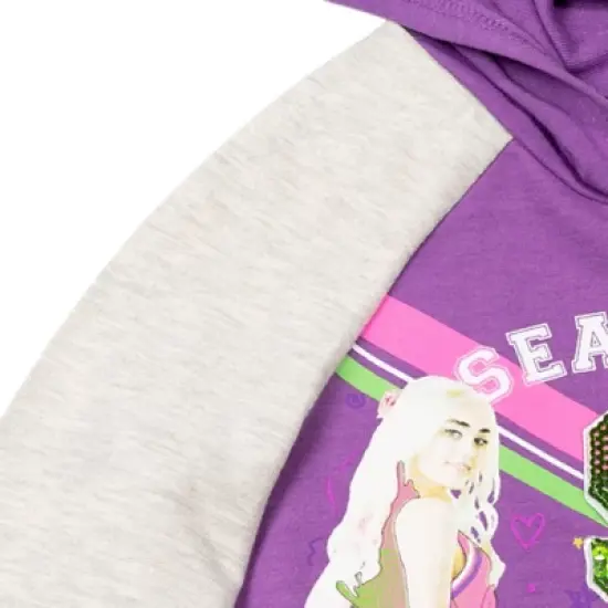 Disney Zombies () French Terry Sequin Hoodie Purple  image {2}