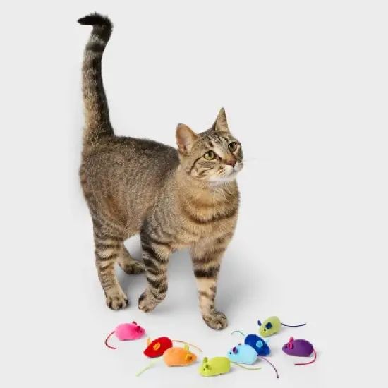 Pride Mice Cat Plush Toy Set - 8pk image {1}