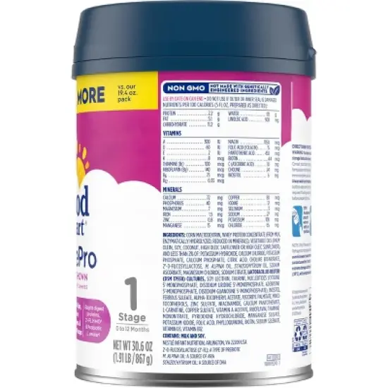 Gerber Good Start SoothePro Non-GMO Powder Infant Formula  - 30.6oz image {5}