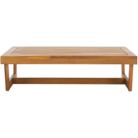 Dune Coffee Table - Indoor/Outdoor - PAT7330 - Natural - Safavieh image {8}