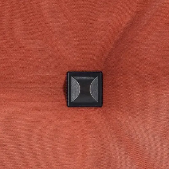 6pc Wicker Outdoor Conversation Set with Cushions - Orange - EDYO LIVING image {16}