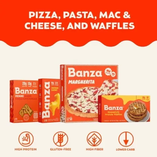 Banza Gluten Free Chickpea Penne - 8oz image {6}