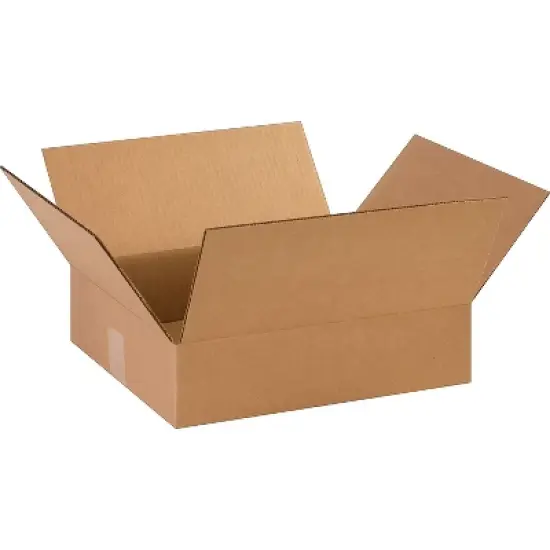 SI Products 14.38" x 12.5" x 3.5" Shipping Boxes 32 ECT Brown 25/Bundle (14123) image {4}