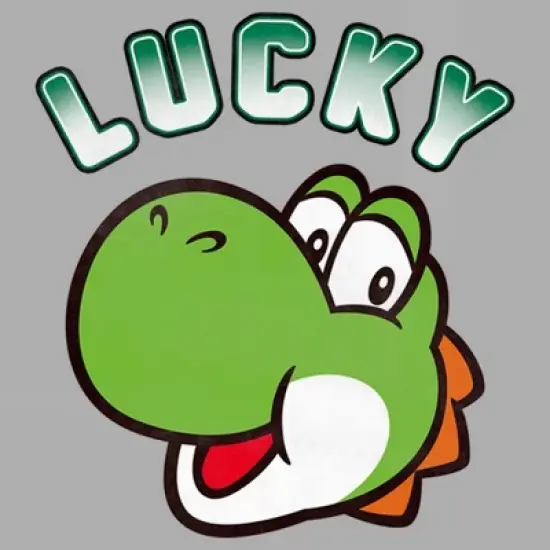 Toddler's Nintendo Super Mario St. Patrick's Day Lucky Yoshi T-Shirt image {1}
